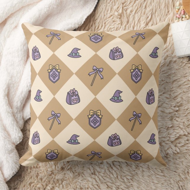 Coussin Magical Girl Gold Checkered (Couverture)