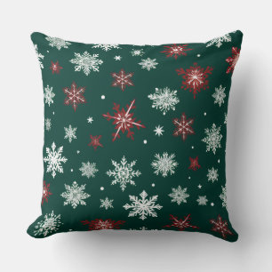 Coussin Magie Colorée d'Hiver – Conception de Noël festive