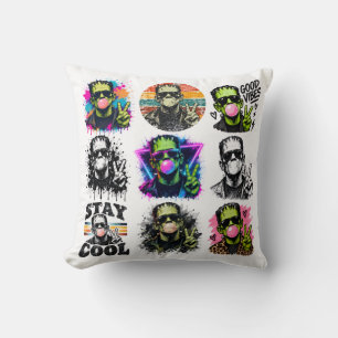 Coussin Magie d'Halloween, Nuits Sombres & Délices d'Autom