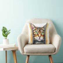 Magnifique Aquarelle Populaire Collection de chats