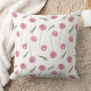 Coussin Magnifique conception florale botanique