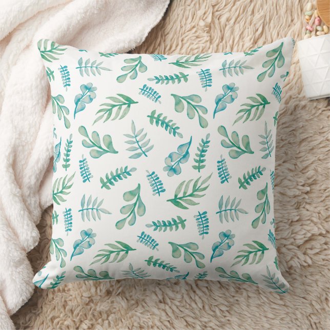 Coussin Magnifique conception florale botanique (Couverture)