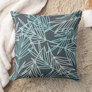 Coussin Magnifique conception florale botanique