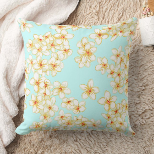 Coussin Magnifique conception florale botanique (Couverture)