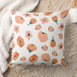 Coussin Magnifique conception florale botanique
