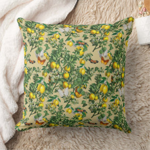 Coussin Magnifique conception florale botanique