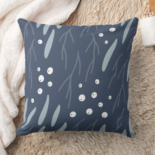 Coussin Magnifique conception florale botanique (Couverture)