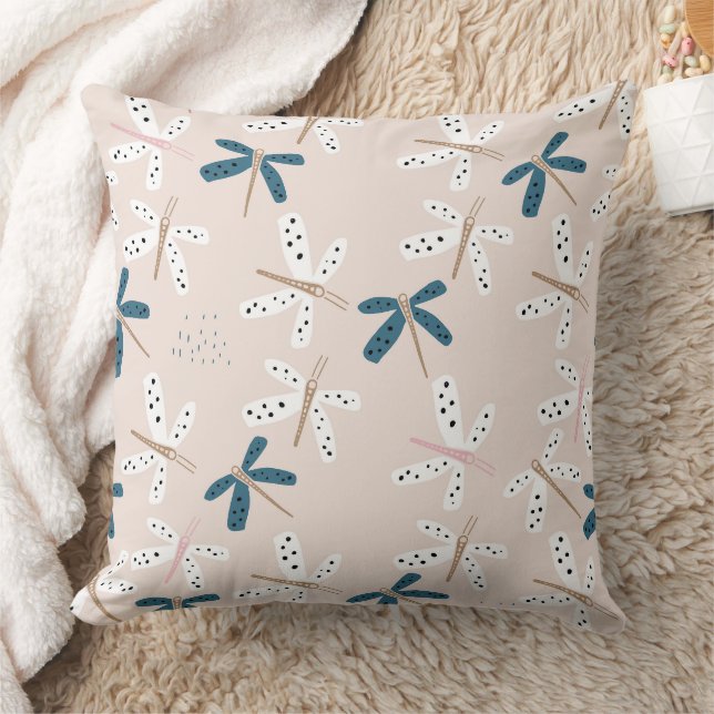 Coussin Magnifique conception florale botanique (Couverture)