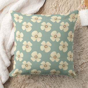 Coussin Magnifique conception florale botanique