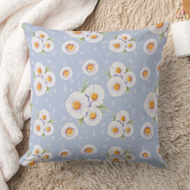 Coussin Magnifique conception florale botanique (Couverture)