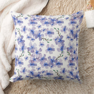 Coussin Magnifique conception florale botanique