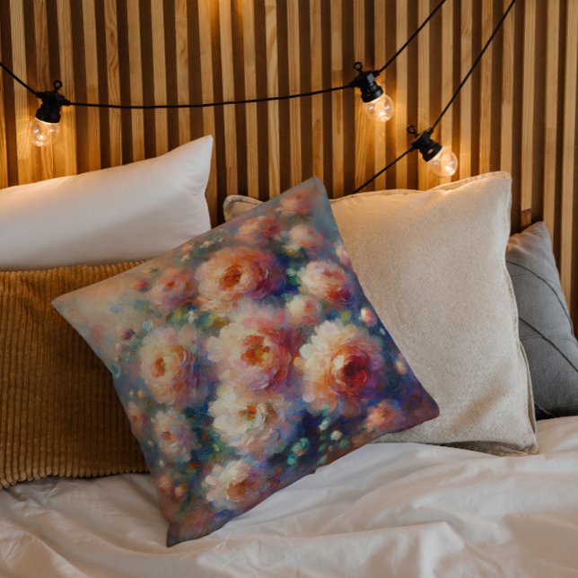 Coussin Magnifique conception florale pour les amoureux de (Créateur téléchargé)
