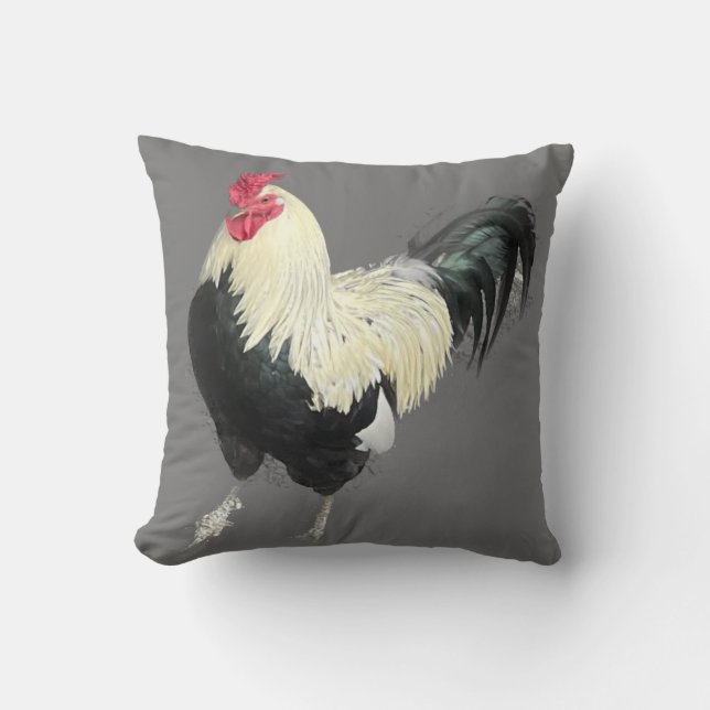 Coussin Magnifique Coq N°1   (Recto)