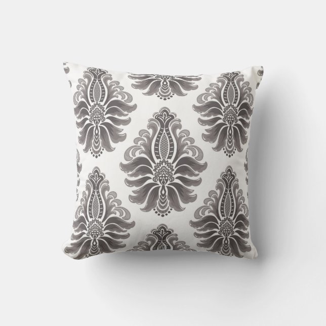 Coussin Magnifique design d'oreiller de couleur blanche   (Recto)