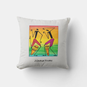 Coussin Magnifique, élégante, Belle musique africaine
