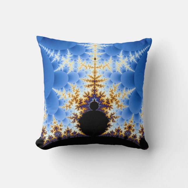 Coussin Magnifique Mandelbrot Fractal (Recto)