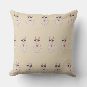Coussin Magnifique motif de chat