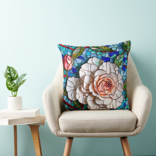 Coussin Magnifique Motif de Mosaïque