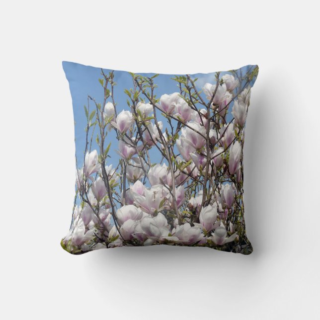 Coussin Magnolia Blossom Superbe (Recto)