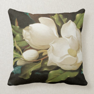 Coussin Magnolias géantes