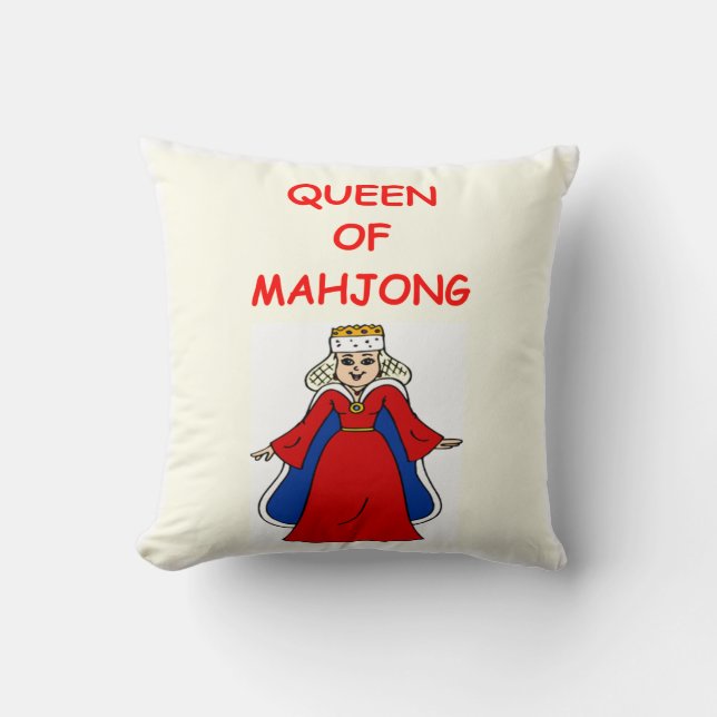 Coussin mahjong (Recto)