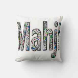Coussin Mahjong - Mahj!