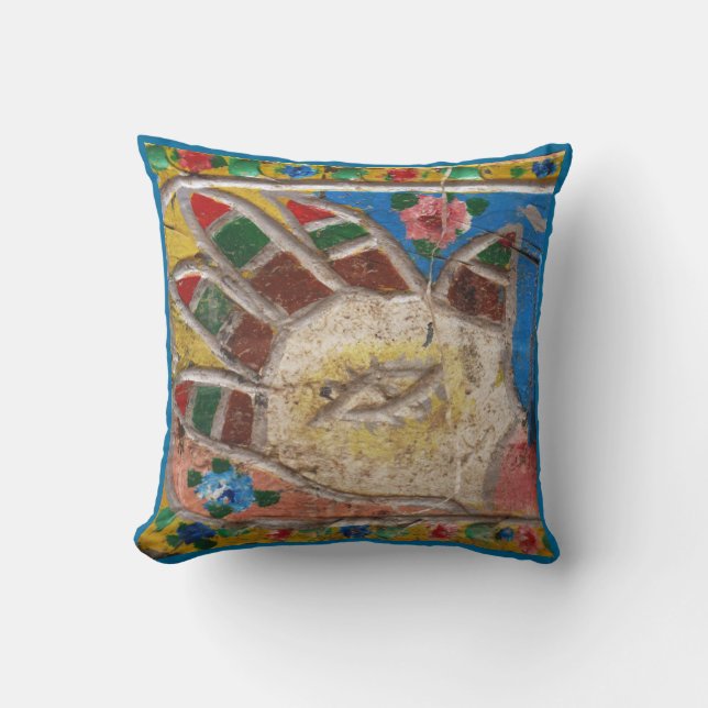 Coussin Main de Hamsa (Recto)