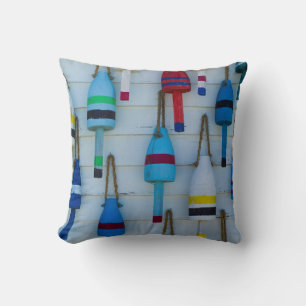 Coussin Maine, Stonington, bouées décoratives de homards
