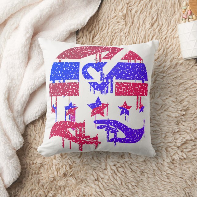 Coussin Mains de l'unité (Couverture)