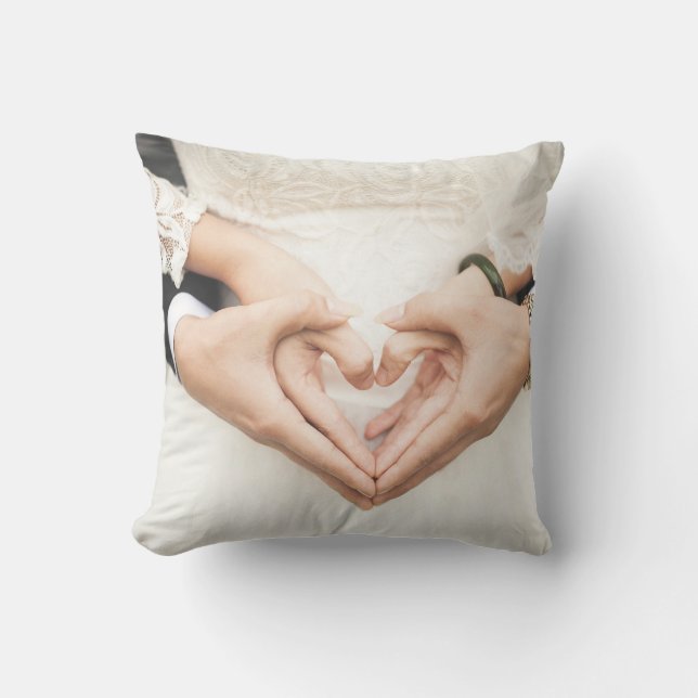Coussin Mains de retenue de mariée et de chambre (Recto)