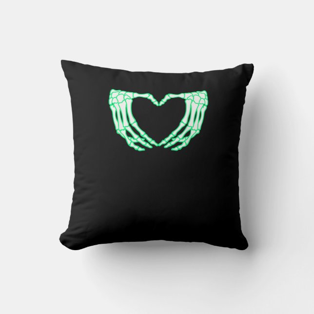 Coussin Mains de squelette, Coeur, Costume d'Halloween de  (Recto)