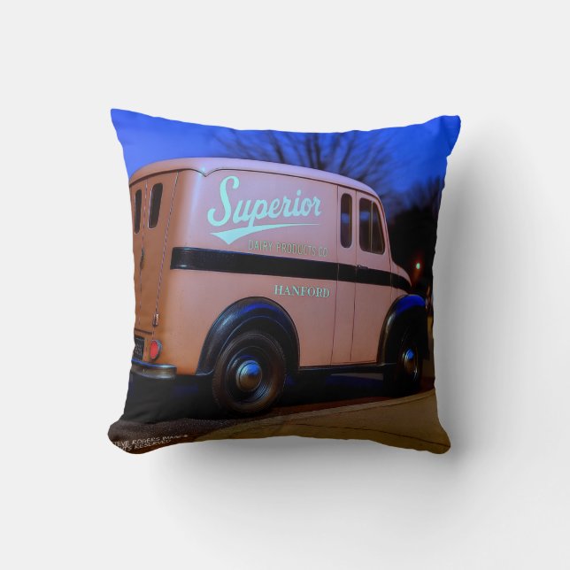 COUSSIN MAINTENANT À DUSK. CAMION DE LIVRAISON LAITIÈRE SU (Recto)