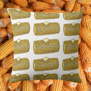 Coussin Maïs jaune à l'oreille sur le Beurre Cob Pique-niq