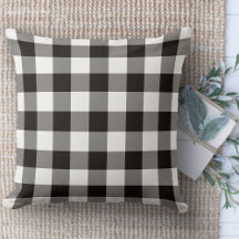 Maison agricole moderne Plaid noir & blanc Buffalo