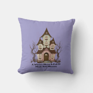 Coussin Maison de campagne magique et ensorcelante