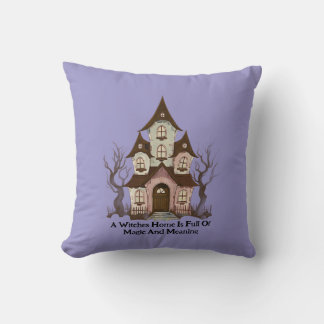 Coussin Maison de campagne magique et ensorcelante