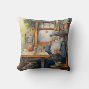 Coussin Maison de cottage le matin