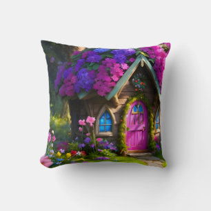 Coussin Maison de fée