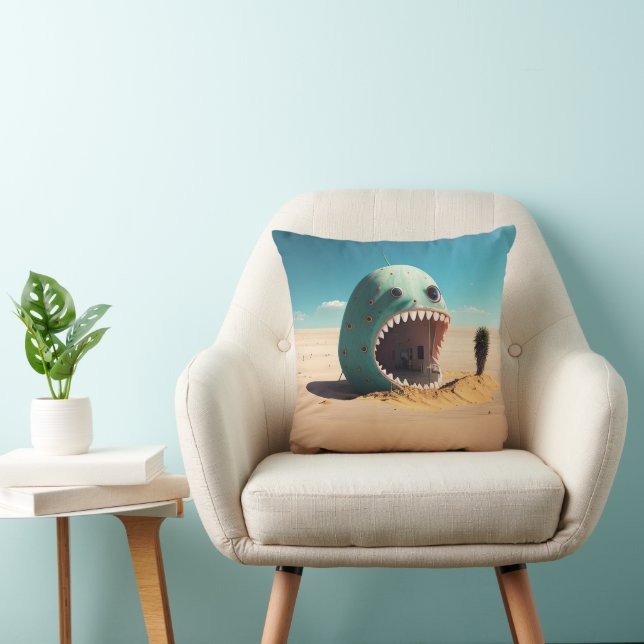 Coussin Maison de monstre du désert (Chaise)