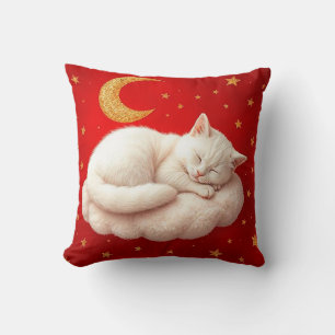 Coussin 🐱 Maison de sommeil confortable pour chat blanc d