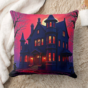Coussin Maison Haunted éffrayant à Dusk Design