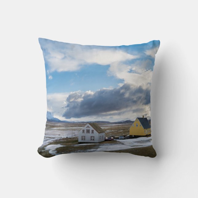 Coussin Maisons contemporaines (Recto)