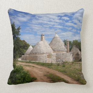 Coussin Maisons de Trulli en Puglia/Pouilles