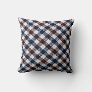 Coussin Maisons décorées et éclairées. Noël à la nuit