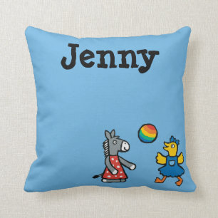 Coussin Maisy à l'école maternelle avec des amis sur le