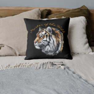 Coussin Maître de tigre de la nature