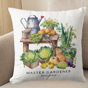 Coussin Maître Gardener personnalisé