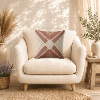 Coussin Majesté de Bois de Rose