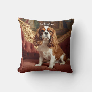 Coussin Majestic Cavalier King Charles Personnalisé