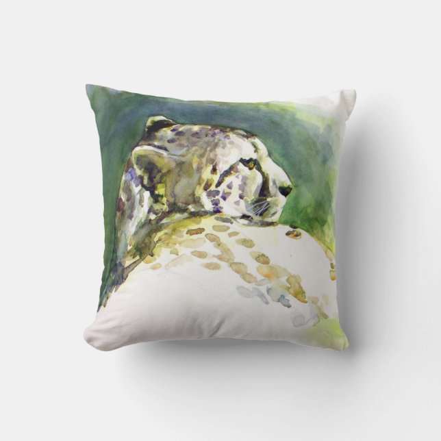 Coussin Majestic Cheetah (Recto)